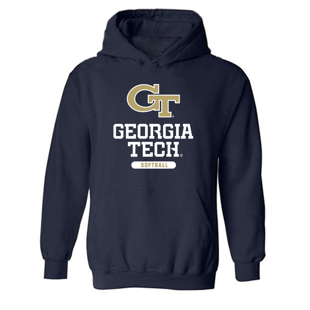 Georgia Tech - NCAA Softball : Landri Pick - Classic Shersey Hooded Sweatshirt-0