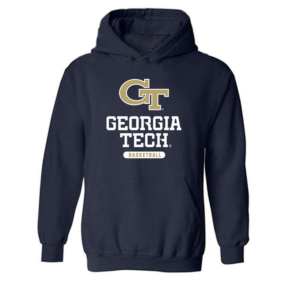 Georgia Tech - NCAA Women's Basketball : Catherine Alben - Classic Shersey Hooded Sweatshirt-0