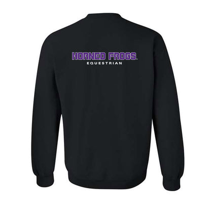 TCU - NCAA Equestrian : Sydney Feager - Classic Shersey Crewneck Sweatshirt