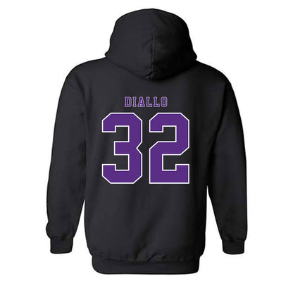 TCU - NCAA Men's Basketball : Malick Diallo - Classic Shersey Hooded Sweatshirt