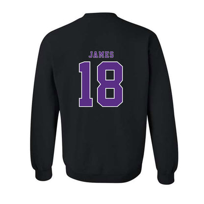 TCU - NCAA Baseball : Zack James - Classic Shersey Crewneck Sweatshirt