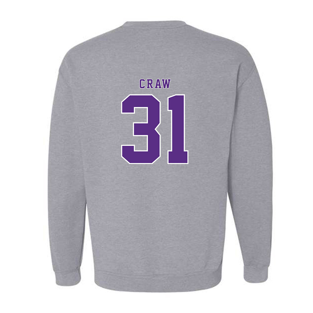 TCU - NCAA Football : Ethan Craw - Classic Shersey Crewneck Sweatshirt