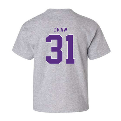 TCU - NCAA Football : Ethan Craw - Classic Shersey Youth T-Shirt