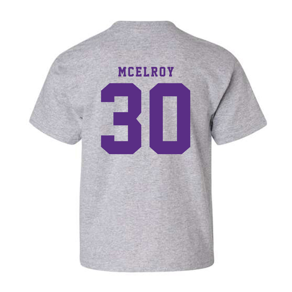 TCU - NCAA Men's Basketball : Drew McElroy - Classic Shersey Youth T-Shirt