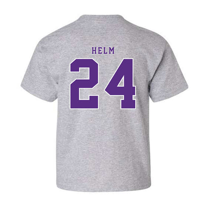 TCU - NCAA Football : Avery Helm - Classic Shersey Youth T-Shirt
