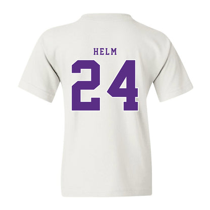TCU - NCAA Football : Avery Helm - Classic Shersey Youth T-Shirt