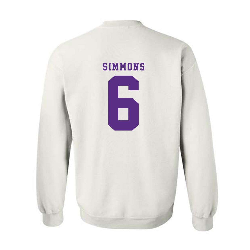 TCU - NCAA Men's Basketball : Ashton Simmons - Classic Shersey Crewneck Sweatshirt