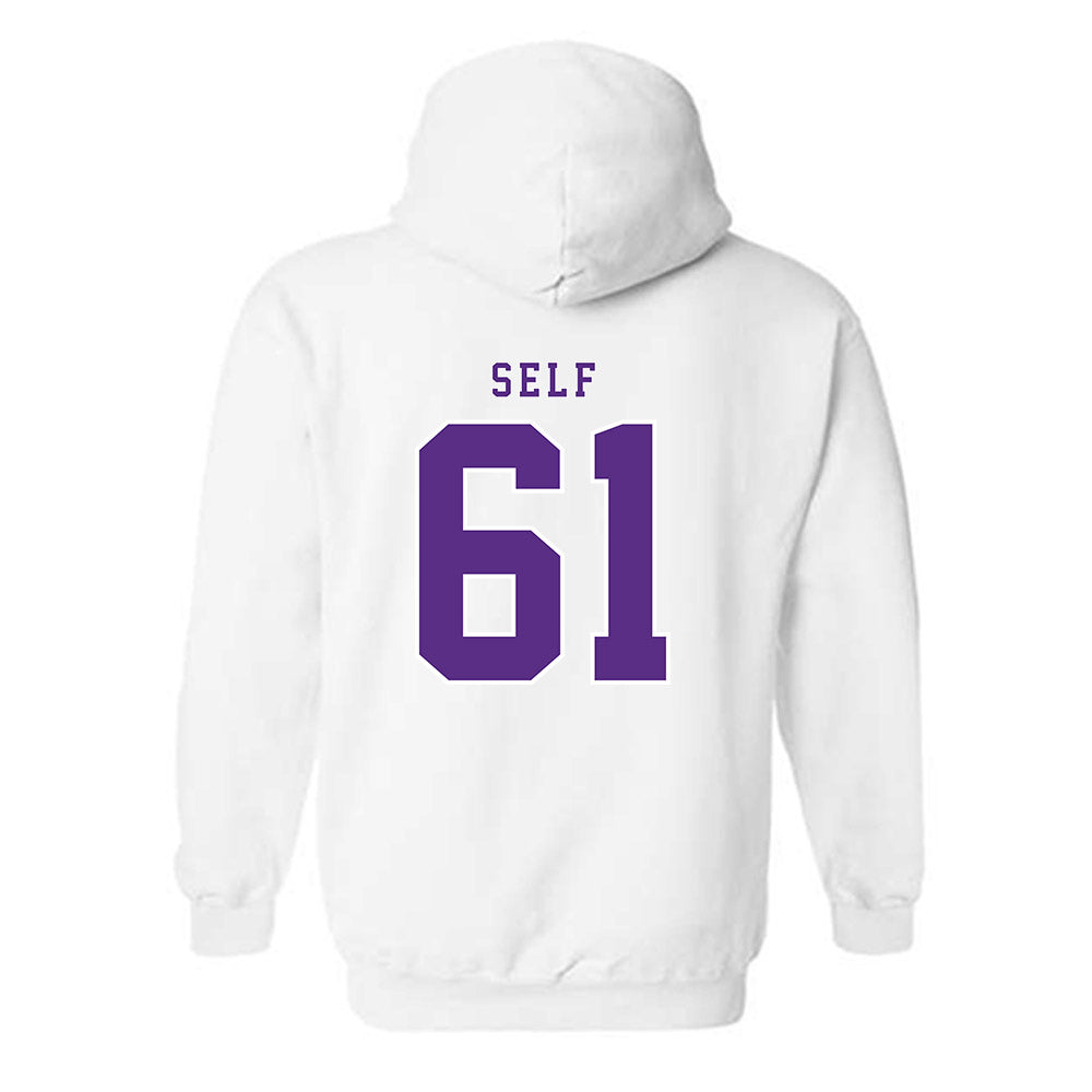 TCU - NCAA Football : Riley Self - Classic Shersey Hooded Sweatshirt