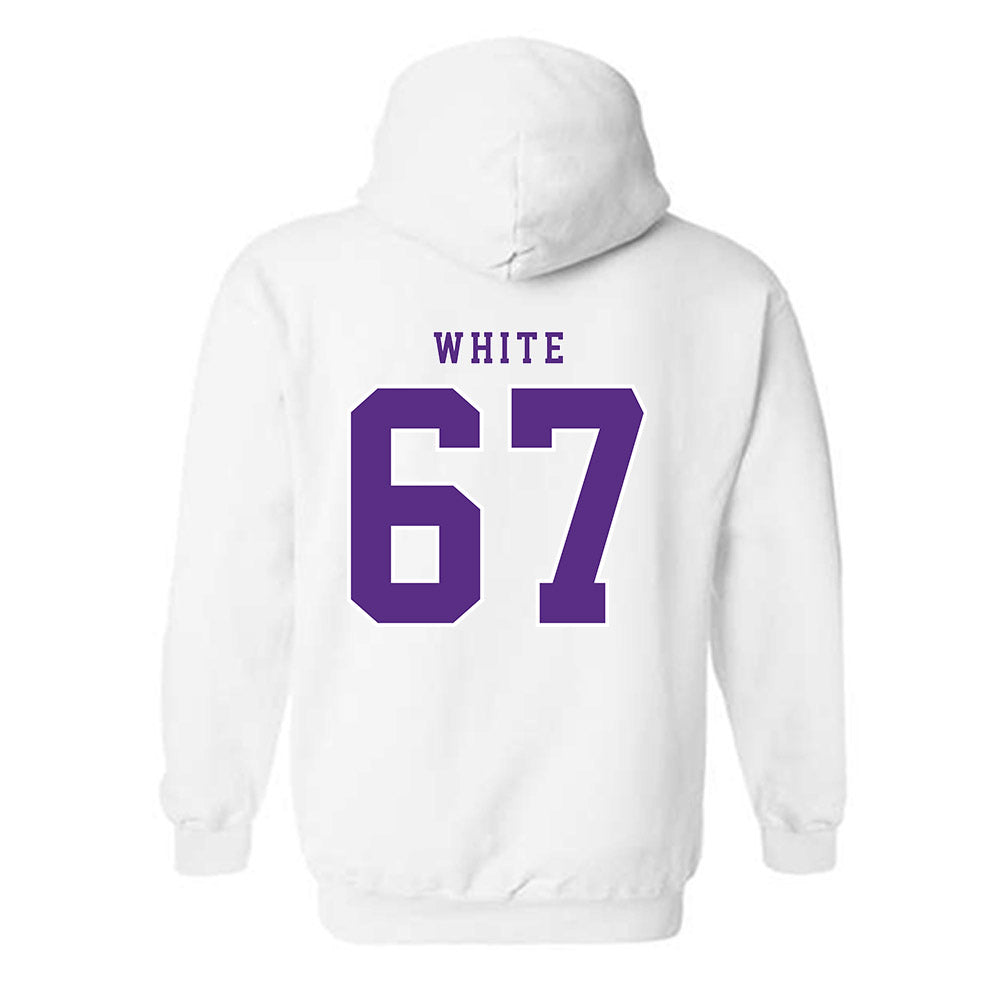 TCU - NCAA Football : Hudson White - Classic Shersey Hooded Sweatshirt