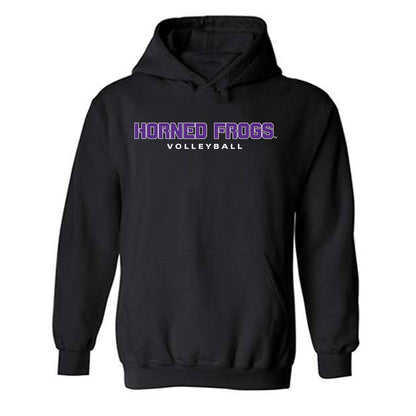 TCU - NCAA Women's Volleyball : Riley Weigelt - Classic Shersey Hooded Sweatshirt