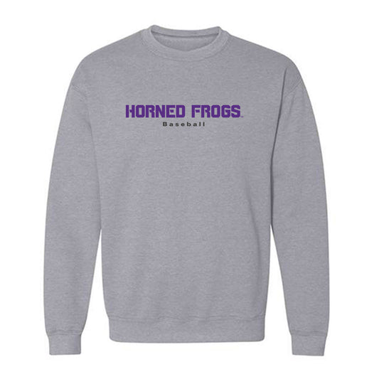 TCU - NCAA Baseball : Cole Eaton - Classic Shersey Crewneck Sweatshirt-0