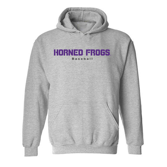 TCU - NCAA Baseball : Cole Eaton - Classic Shersey Hooded Sweatshirt-0