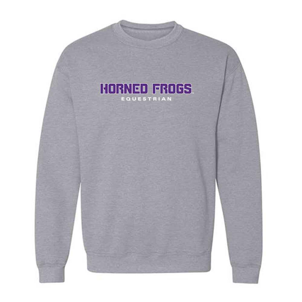 TCU - NCAA Equestrian : Marcella Bee - Classic Shersey Crewneck Sweatshirt-23