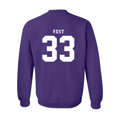 TCU - NCAA Women's Soccer : Grace Vest - Classic Shersey Crewneck Sweatshirt-5