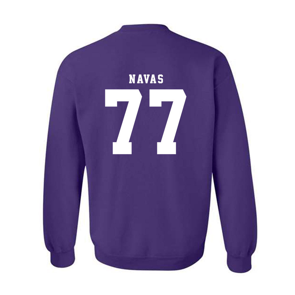 TCU - NCAA Beach Volleyball : Allanis Navas - Classic Shersey Crewneck Sweatshirt