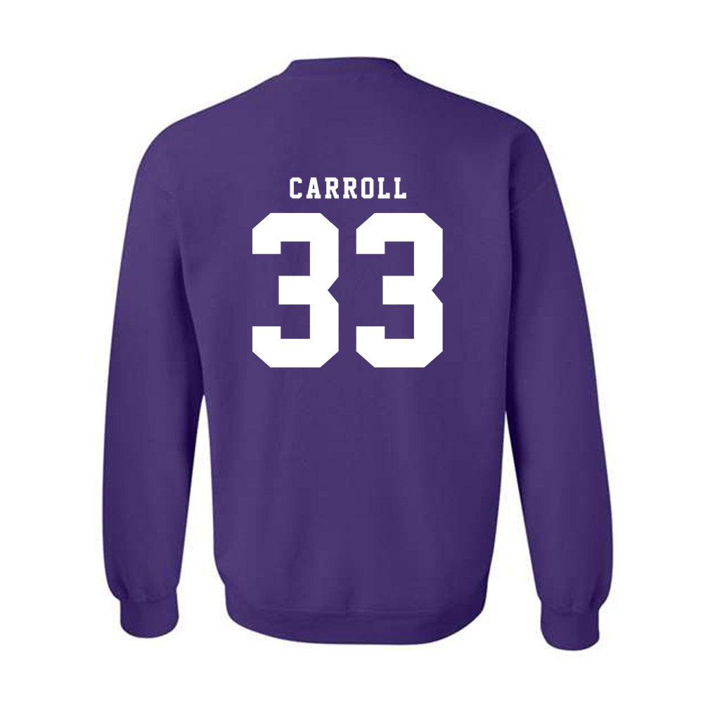 TCU - NCAA Football : Maxwell Carroll - Classic Shersey Crewneck Sweatshirt-5