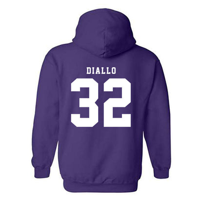 TCU - NCAA Men's Basketball : Malick Diallo - Classic Shersey Hooded Sweatshirt