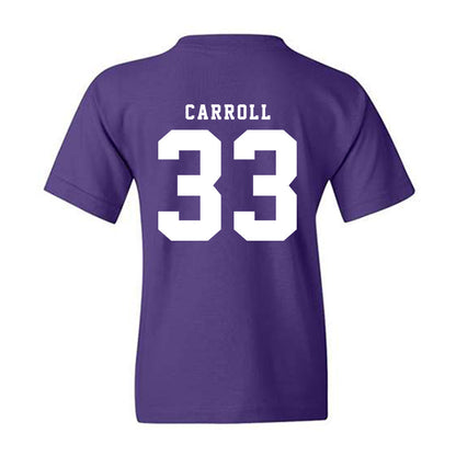 TCU - NCAA Football : Maxwell Carroll - Classic Shersey Youth T-Shirt-5