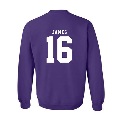 TCU - NCAA Football : Braylon James - Classic Shersey Crewneck Sweatshirt