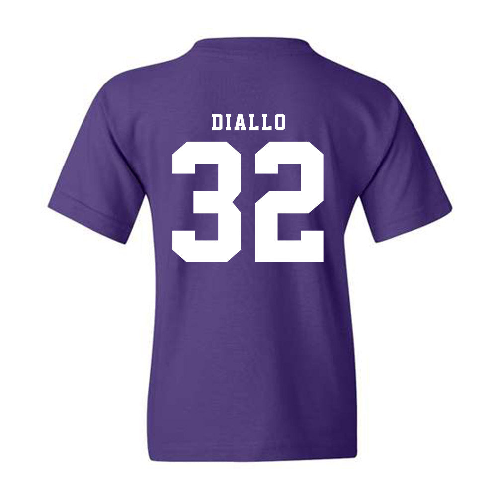 TCU - NCAA Men's Basketball : Malick Diallo - Classic Shersey Youth T-Shirt