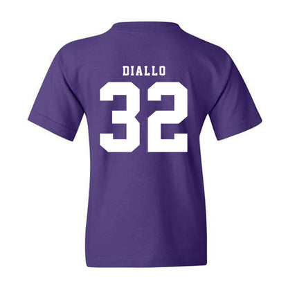 TCU - NCAA Men's Basketball : Malick Diallo - Classic Shersey Youth T-Shirt