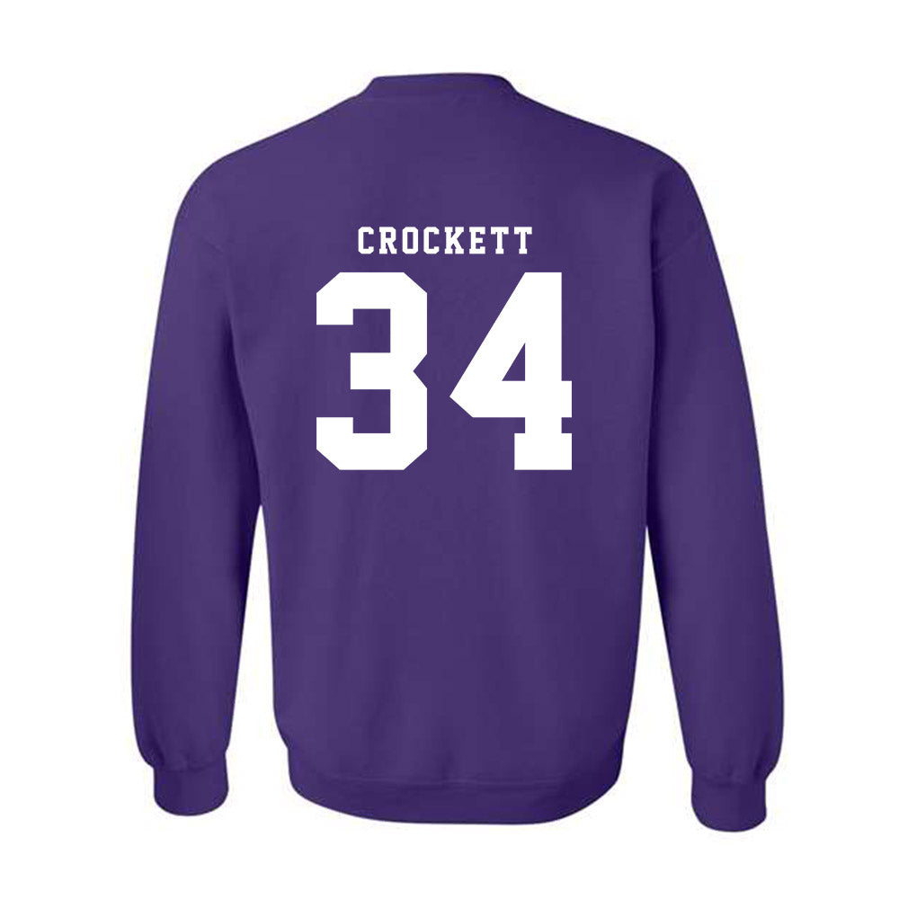 TCU - NCAA Football : Judson Crockett - Classic Shersey Crewneck Sweatshirt