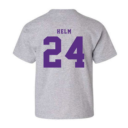 TCU - NCAA Football : Avery Helm - Classic Shersey Youth T-Shirt