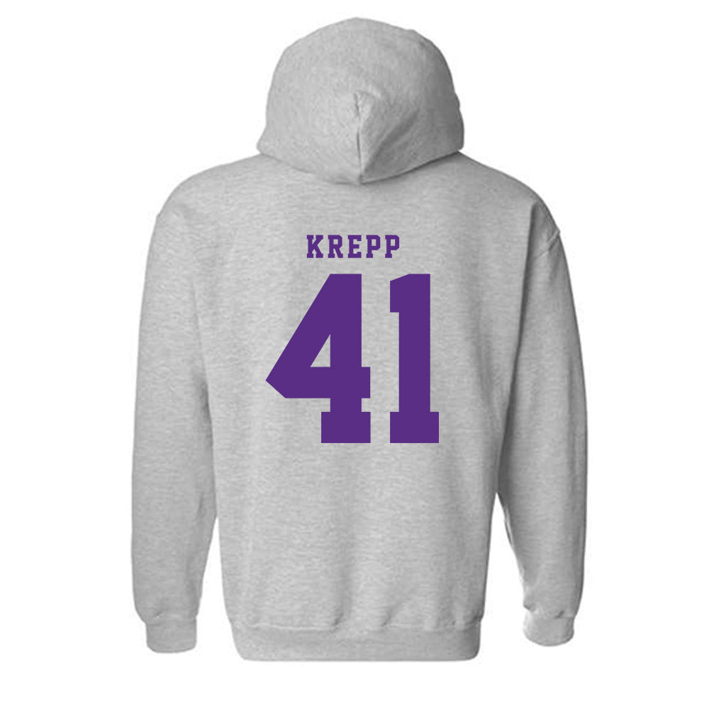 TCU - NCAA Football : Hunter Krepp - Classic Shersey Hooded Sweatshirt