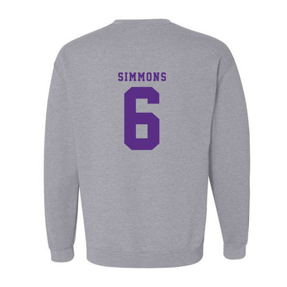 TCU - NCAA Men's Basketball : Ashton Simmons - Classic Shersey Crewneck Sweatshirt