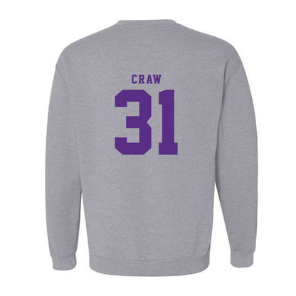 TCU - NCAA Football : Ethan Craw - Classic Shersey Crewneck Sweatshirt