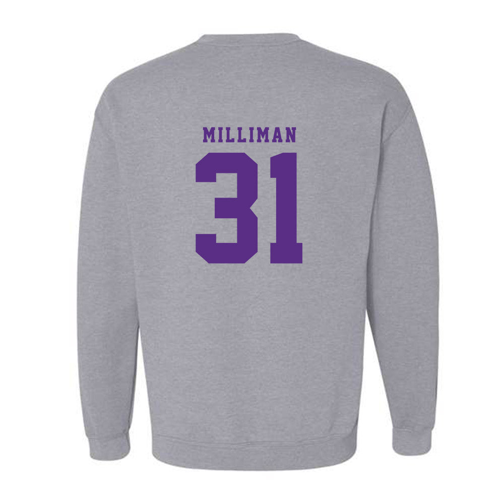 TCU - NCAA Football : Jake Milliman - Classic Shersey Crewneck Sweatshirt