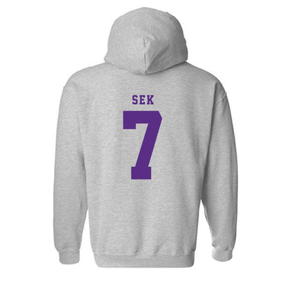 TCU - NCAA Beach Volleyball : Josephine Sek - Classic Shersey Hooded Sweatshirt