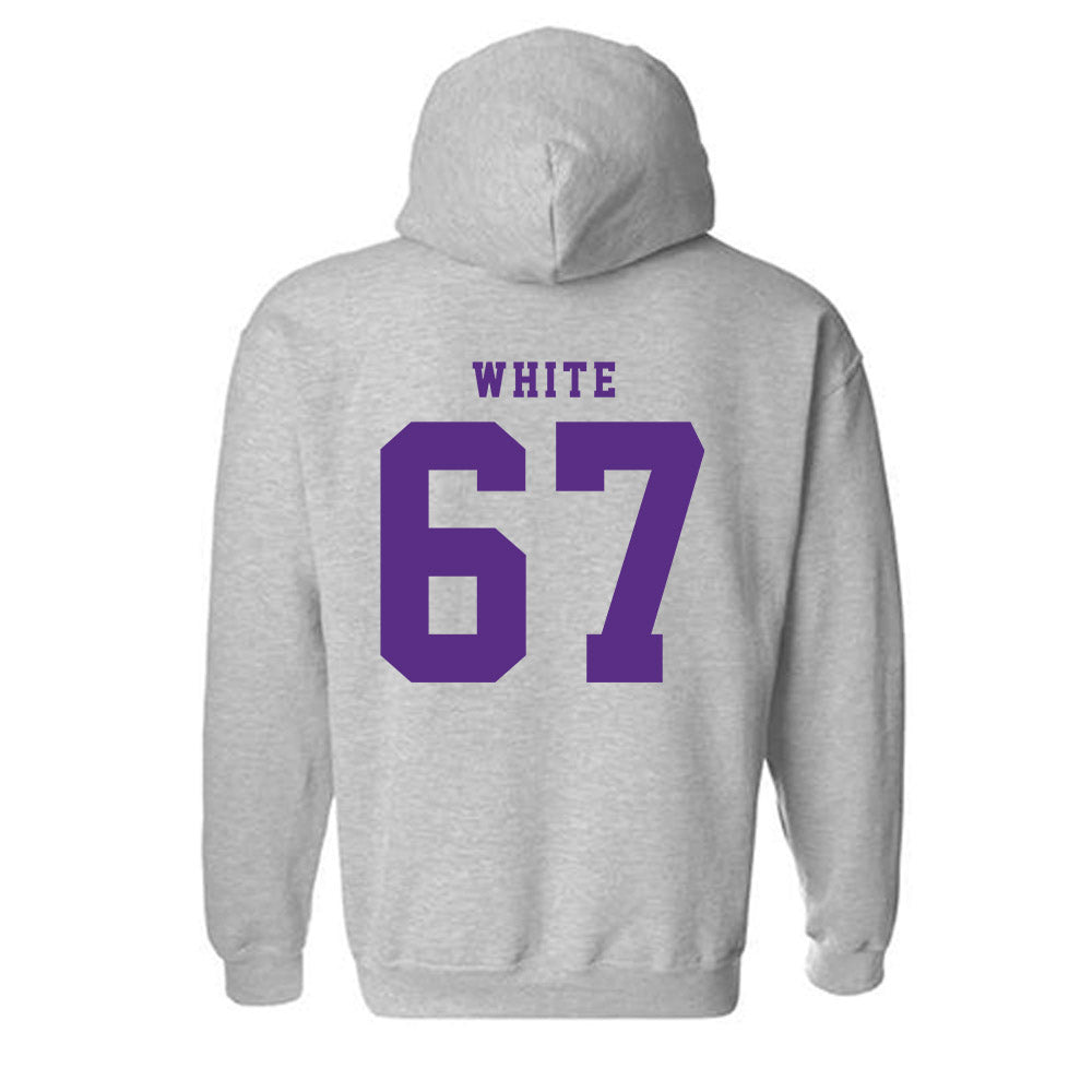 TCU - NCAA Football : Hudson White - Classic Shersey Hooded Sweatshirt