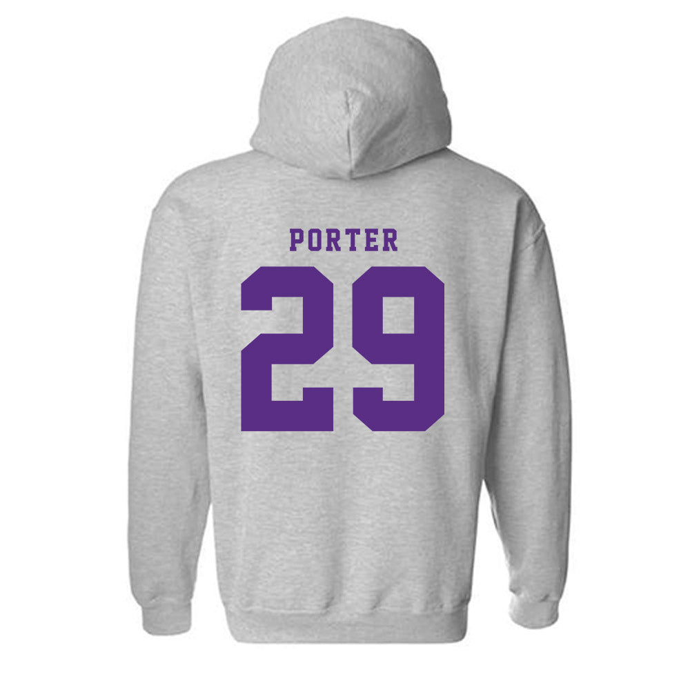 TCU - NCAA Football : Jacob Porter - Classic Shersey Hooded Sweatshirt