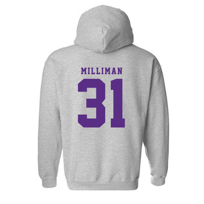 TCU - NCAA Football : Jake Milliman - Classic Shersey Hooded Sweatshirt