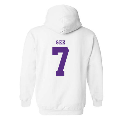 TCU - NCAA Beach Volleyball : Josephine Sek - Classic Shersey Hooded Sweatshirt