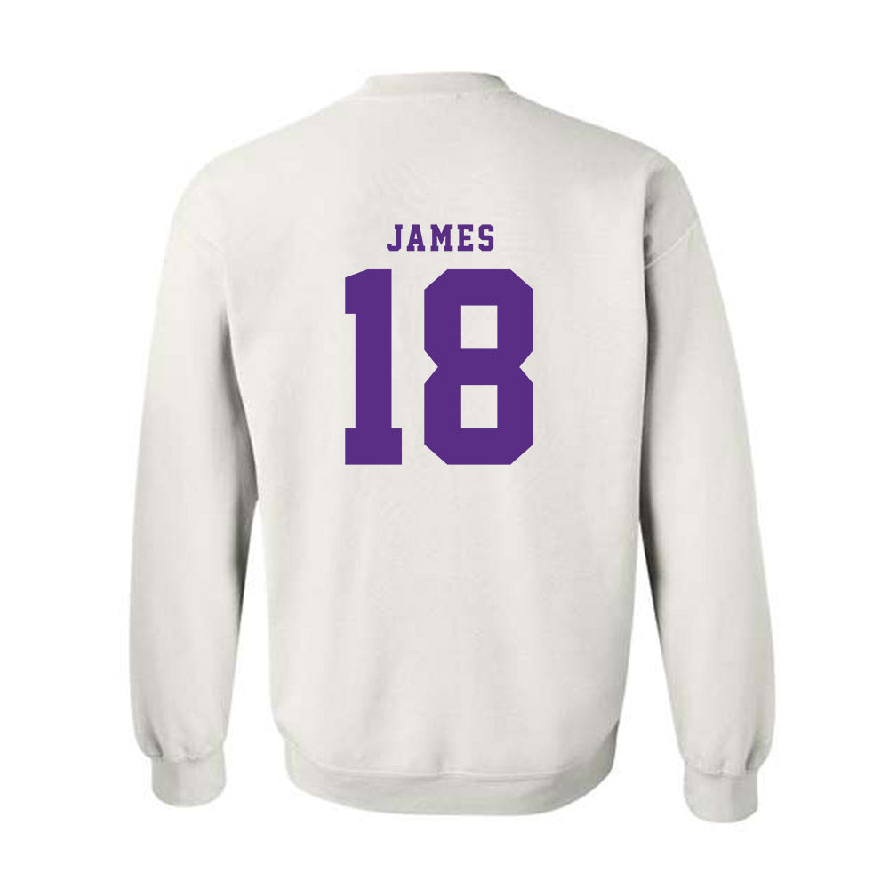 TCU - NCAA Baseball : Zack James - Classic Shersey Crewneck Sweatshirt