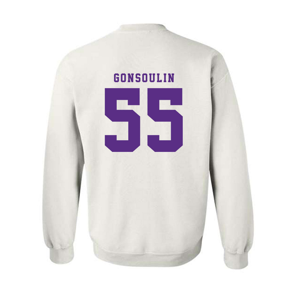 TCU - NCAA Men's Basketball : Zach Gonsoulin - Classic Shersey Crewneck Sweatshirt
