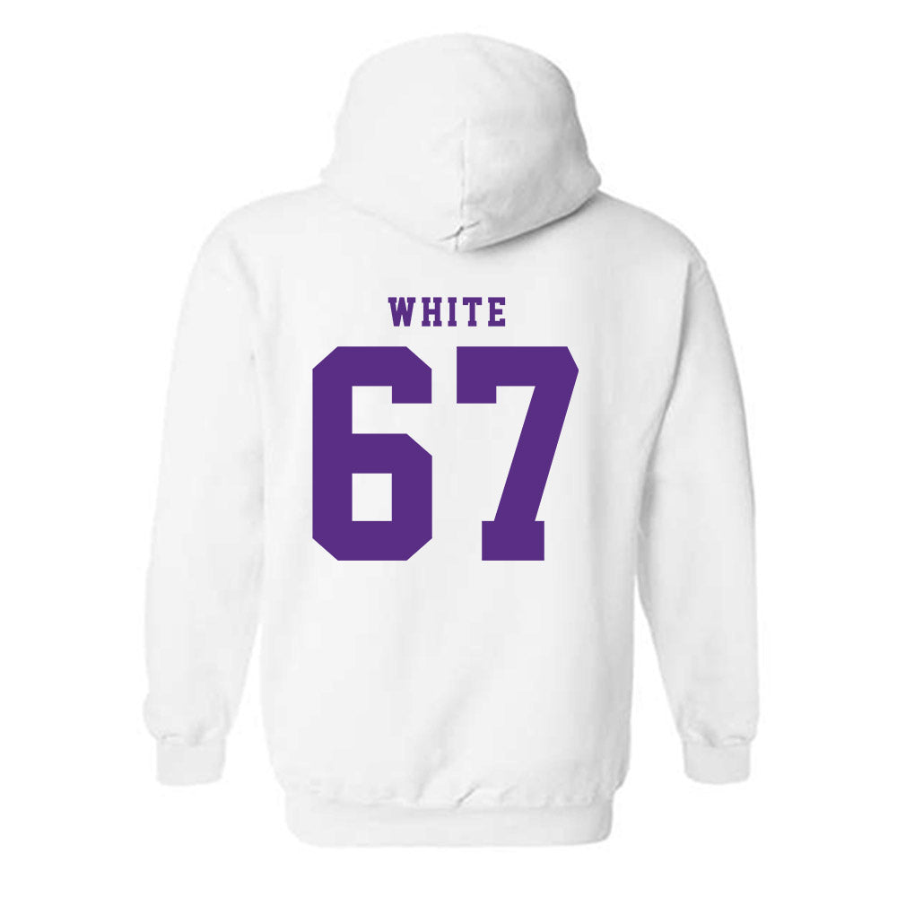 TCU - NCAA Football : Hudson White - Classic Shersey Hooded Sweatshirt