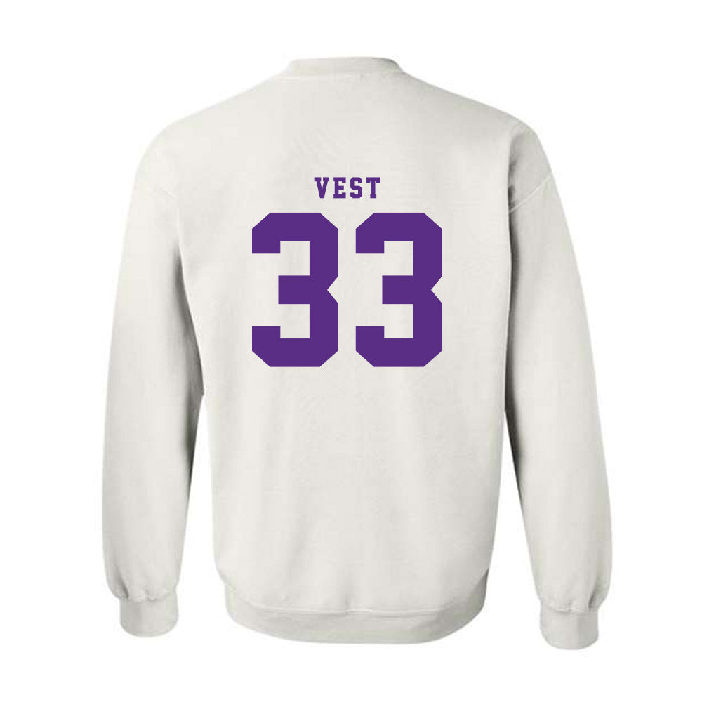 TCU - NCAA Women's Soccer : Grace Vest - Classic Shersey Crewneck Sweatshirt-3