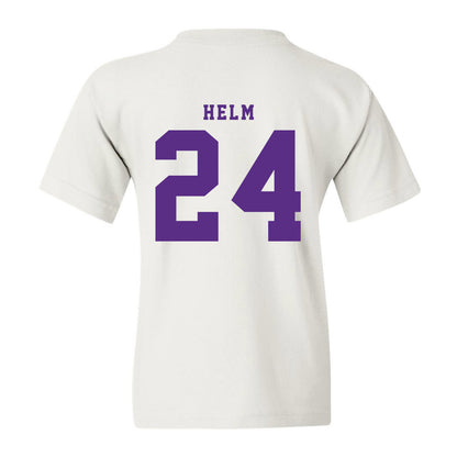 TCU - NCAA Football : Avery Helm - Classic Shersey Youth T-Shirt