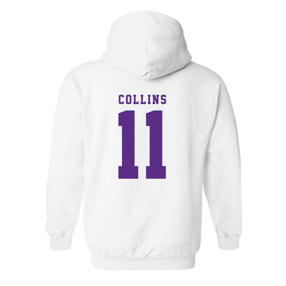 TCU - NCAA Men's Basketball : Frankie Collins - Classic Shersey Hooded Sweatshirt