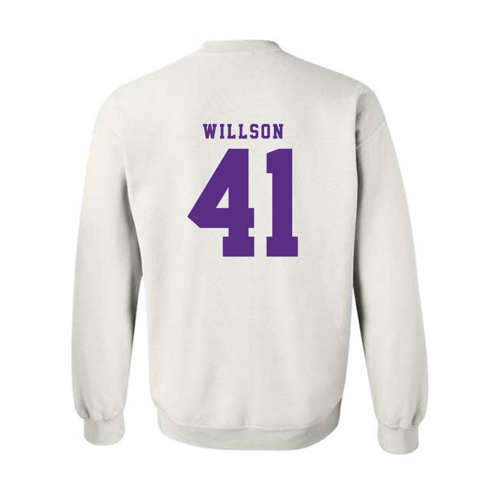 TCU - NCAA Football : Anthony (TJ) Willson - Classic Shersey Crewneck Sweatshirt