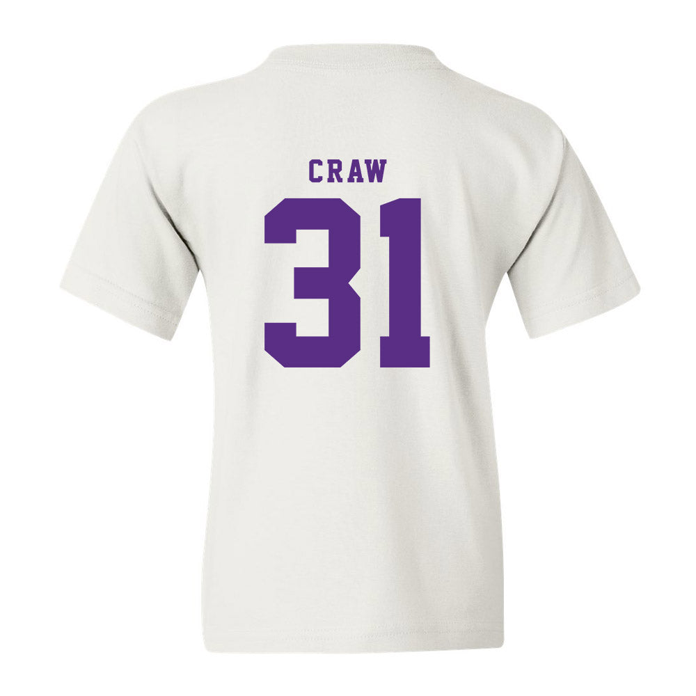 TCU - NCAA Football : Ethan Craw - Classic Shersey Youth T-Shirt