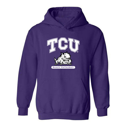 TCU - NCAA Beach Volleyball : Alexandra Kurz - Classic Shersey Hooded Sweatshirt