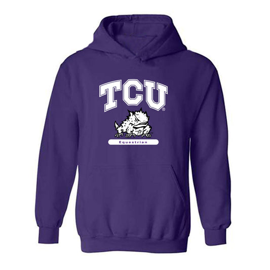 TCU - NCAA Equestrian : Victoria Zahorik - Classic Shersey Hooded Sweatshirt