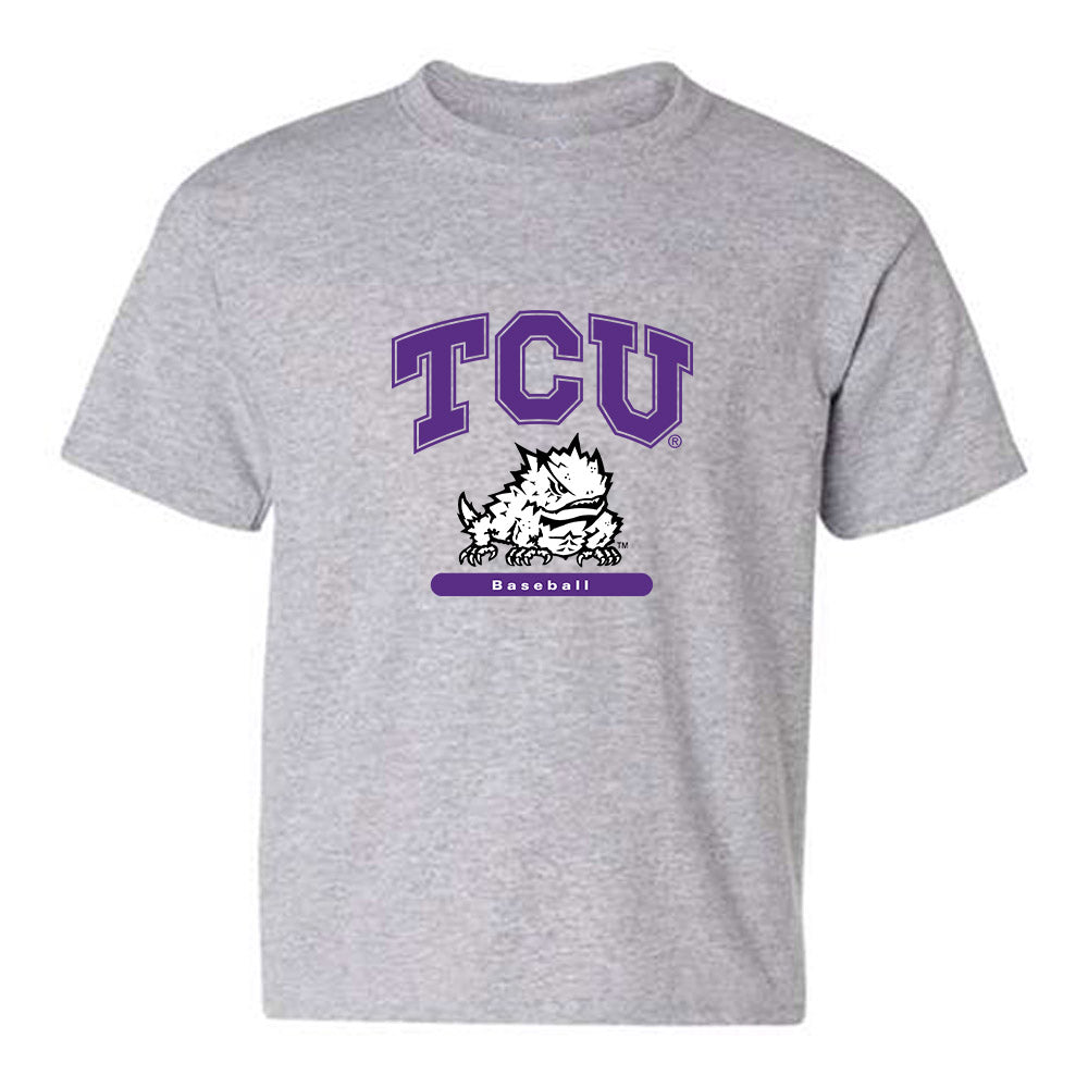 TCU - NCAA Baseball : Cole Eaton - Classic Shersey Youth T-Shirt-0