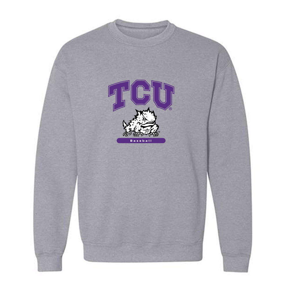 TCU - NCAA Baseball : Zack James - Classic Shersey Crewneck Sweatshirt