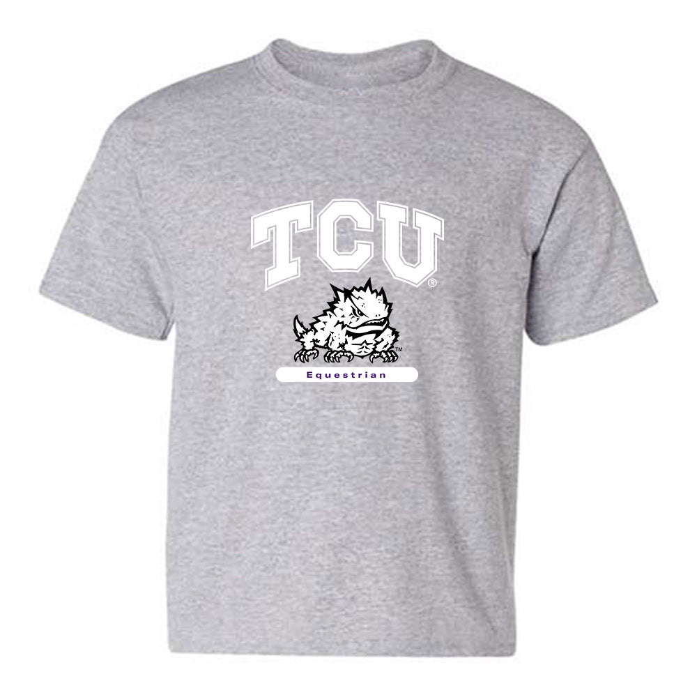 TCU - NCAA Equestrian : Marcella Bee - Classic Shersey Youth T-Shirt-1