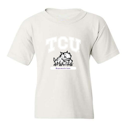 TCU - NCAA Equestrian : Marcella Bee - Classic Shersey Youth T-Shirt-0